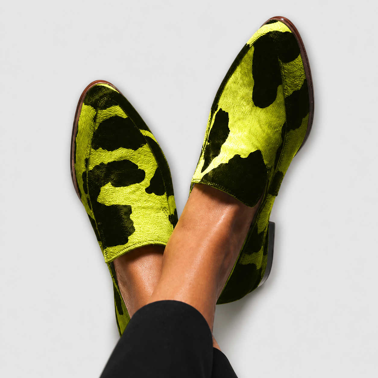 Jule | Lehma-mustriga loaferid