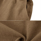 100% Baumwolle Leinen Monochromes 2-Teile Set