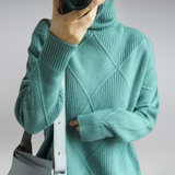Myla Kaschmir Rollkragenpullover – Eleganter, warmer und weicher Damenpullover