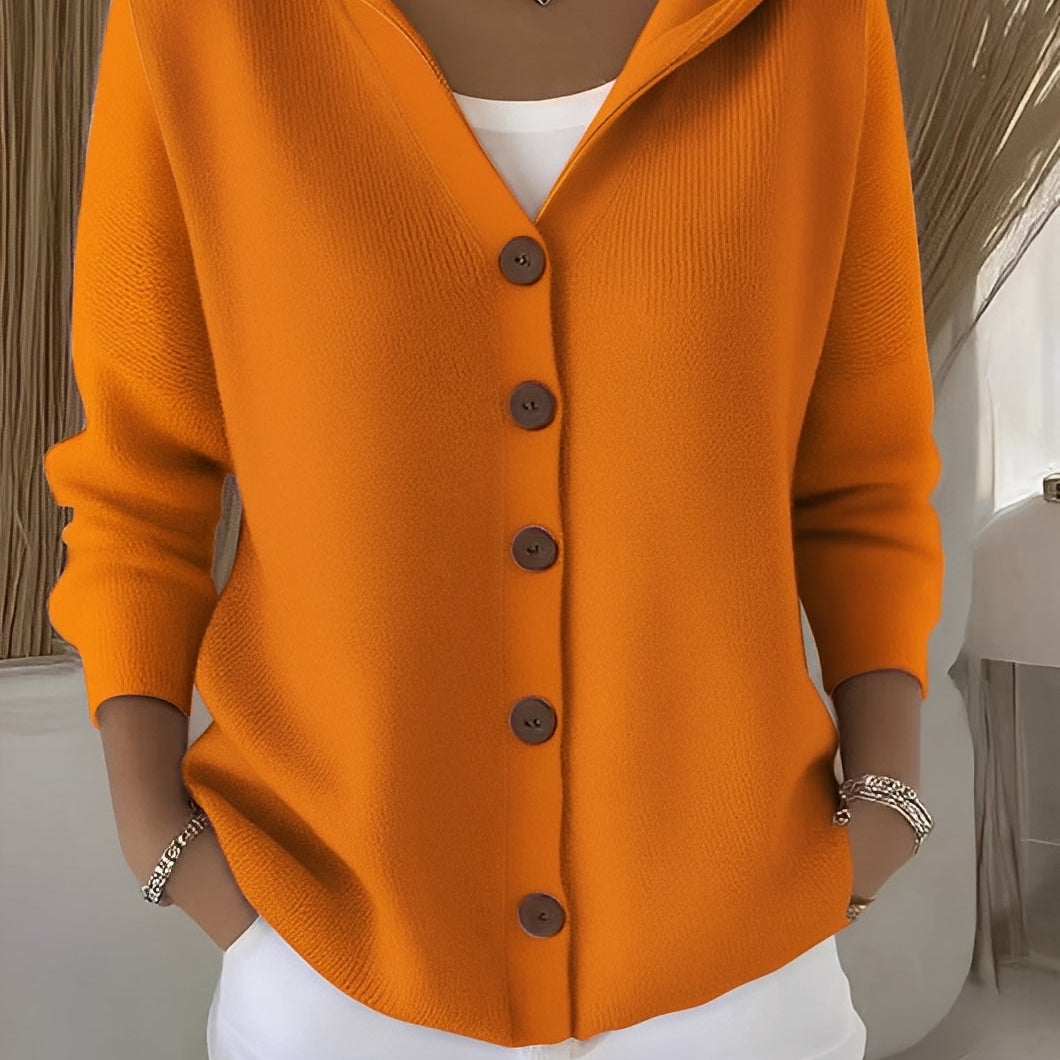 Lässige Damen Strickjacke mit Kapuze – Komfortabel, Stylisch & Vielseitig
