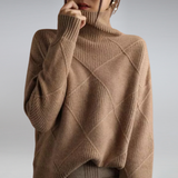Myla Kaschmir Rollkragenpullover – Eleganter, warmer und weicher Damenpullover