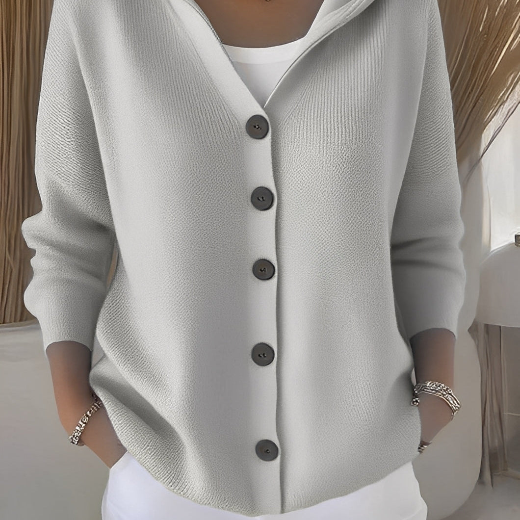 Lässige Damen Strickjacke mit Kapuze – Komfortabel, Stylisch & Vielseitig