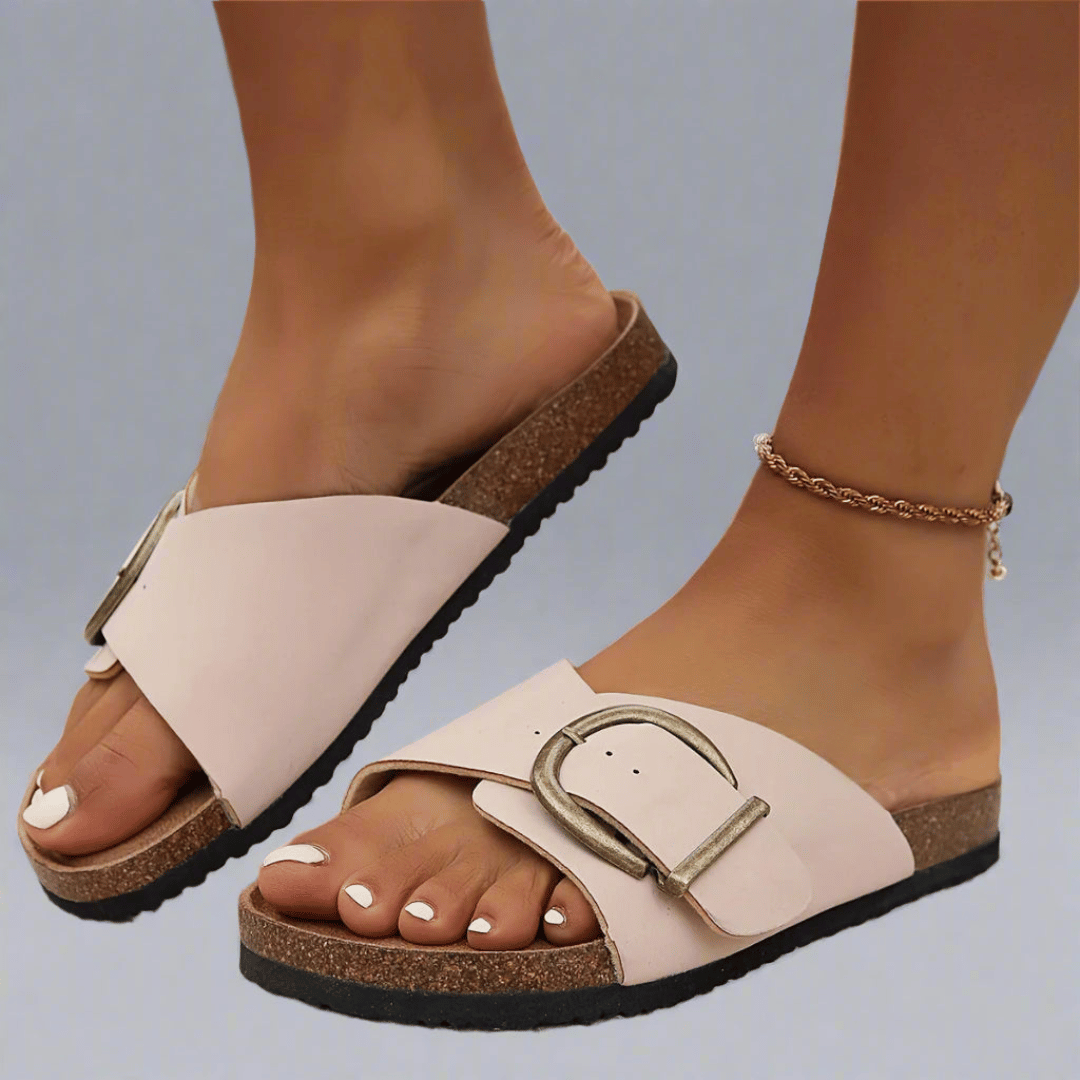 Luise | Kerged slip-on-sandaalid