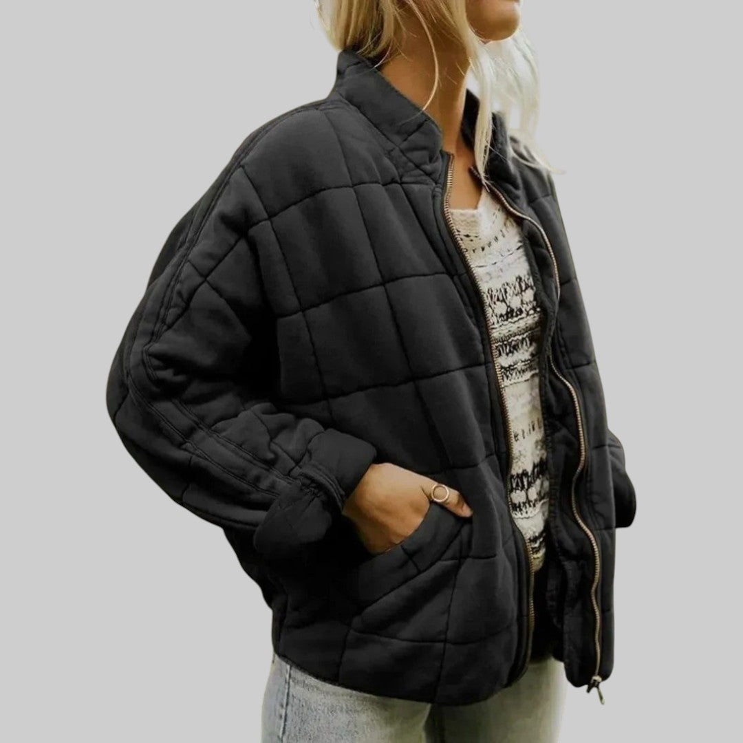 Ida | Elegantne voodriga oversize-jakk