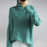 Haley Damen Pullover – Eleganter, weicher und warmer Rollkragenpullover für Herbst und Winter