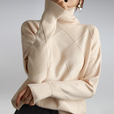 Myla Kaschmir Rollkragenpullover – Eleganter, warmer und weicher Damenpullover
