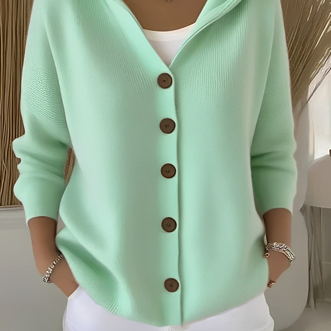 Lässige Damen Strickjacke mit Kapuze – Komfortabel, Stylisch & Vielseitig