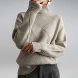 Myla Kaschmir Rollkragenpullover – Eleganter, warmer und weicher Damenpullover