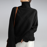 Haley Damen Pullover – Eleganter, weicher und warmer Rollkragenpullover für Herbst und Winter