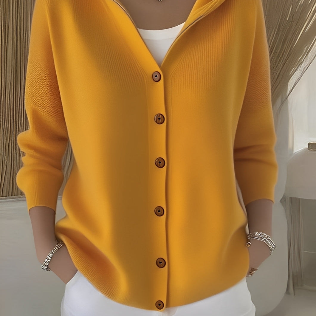 Lässige Damen Strickjacke mit Kapuze – Komfortabel, Stylisch & Vielseitig