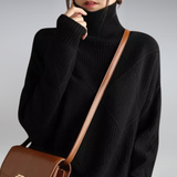 Haley Damen Pullover – Eleganter, weicher und warmer Rollkragenpullover für Herbst und Winter