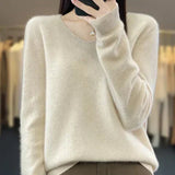 Lily Damenpullover – Elegantes Strickoberteil aus weichem, bequemem Material mit langen Ärmeln