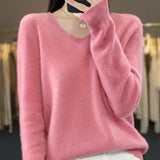 Lily Damenpullover – Elegantes Strickoberteil aus weichem, bequemem Material mit langen Ärmeln