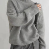 Seraphina Damen Pullover – Bequemer Rippstrick Rollkragen für einen stilvollen Winterlook