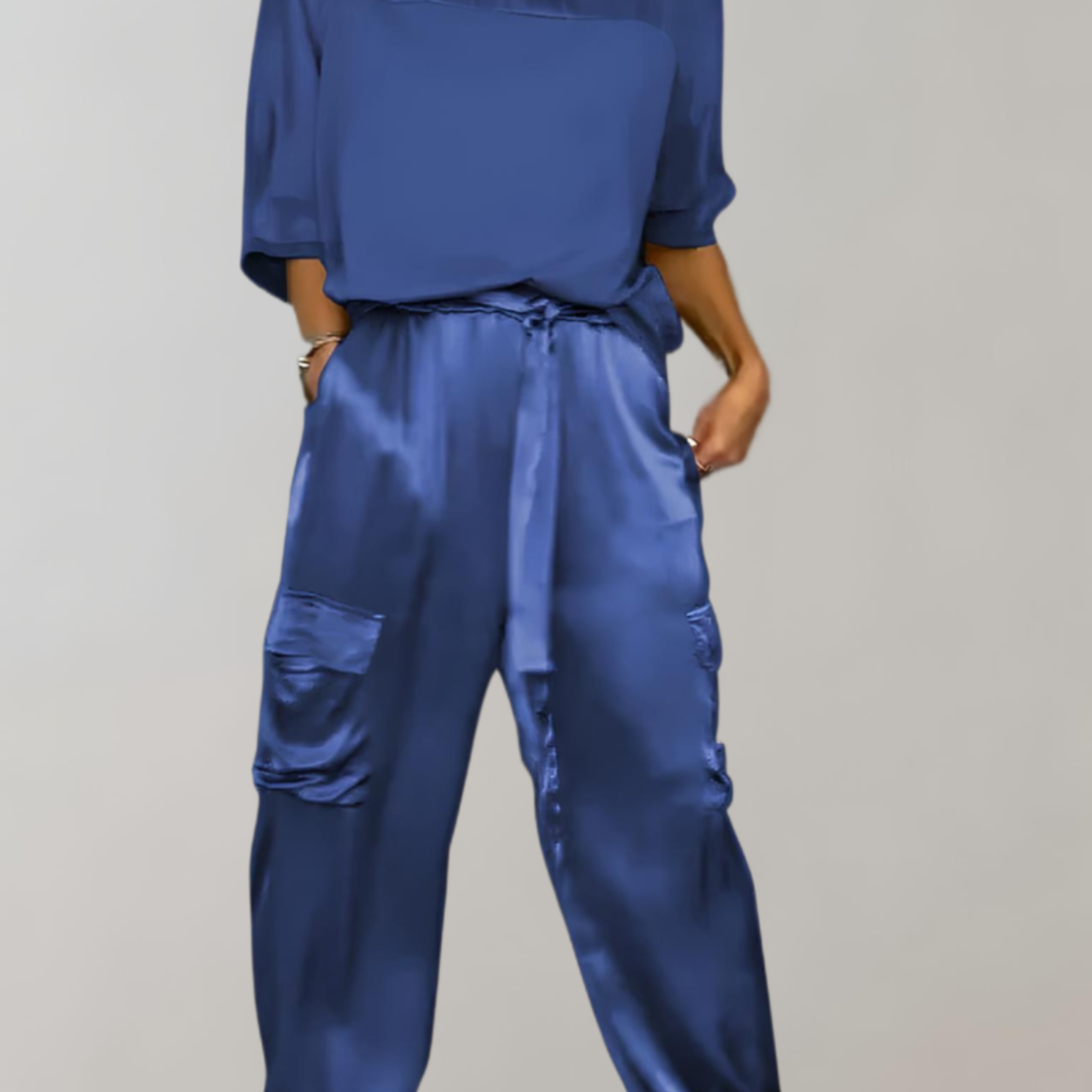 Frieda | Cargo-Lounge-Set aus Seide