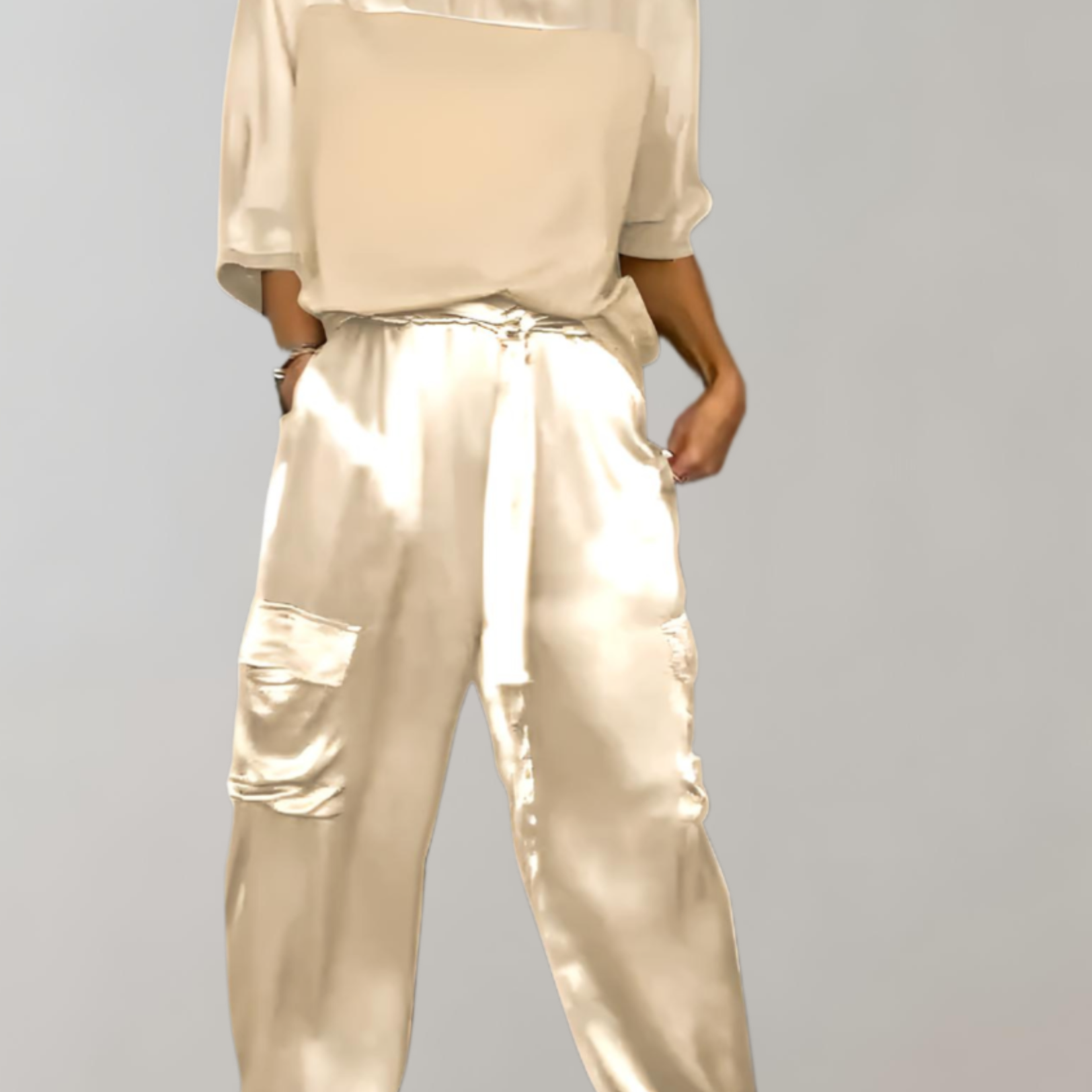 Frieda | Cargo-Lounge-Set aus Seide