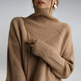 Lydia Damen Rollkragenpullover – Edler, weicher und warmer Kaschmir für die kalte Jahreszeit