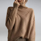 Lydia Damen Rollkragenpullover – Edler, weicher und warmer Kaschmir für die kalte Jahreszeit