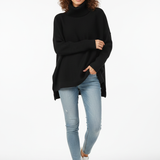 Gracie Damen Pullover mit Rollkragen – Ultraweiche Oversize-Strickware in elegantem Design
