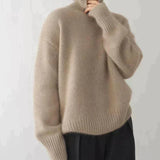 Seraphina Damen Pullover – Bequemer Rippstrick Rollkragen für einen stilvollen Winterlook