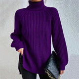 Karah Damen Rollkragenpullover – Bequemer Strickpullover mit elegantem Hohekragen