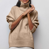 Camille Damen Winterpullover – Weiches, Bequemes Material & Stilvoller Lässiger Schnitt