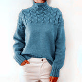 Mikayla Damenpullover – Eleganter und warmer Rollkragen für die Wintermonate