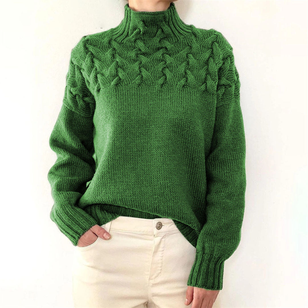 Mikayla Damenpullover – Eleganter und warmer Rollkragen für die Wintermonate