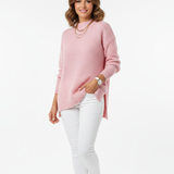 Trish Damen Oversize Pullover mit Stehkragen – Weiches Strick für ultimativen Winterkomfort