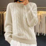 Naomi Damenpullover aus Wolle – Eleganter und Bequemer Premium-Pullover in Modernem Design
