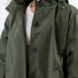 Wasserabweisende Übergroße Kapuzen-Windjacke Regenjacke